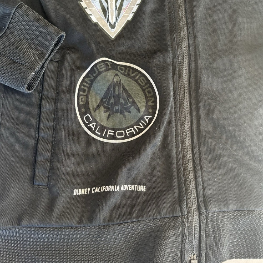 Marvel Avengers‎ Quinjet Flight Crew Disney Zip-Up Track Jacket - Picture 3 of 10